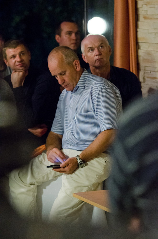 Janusz Korwin-Mikke spotkał się z mieszkańcami Krosna