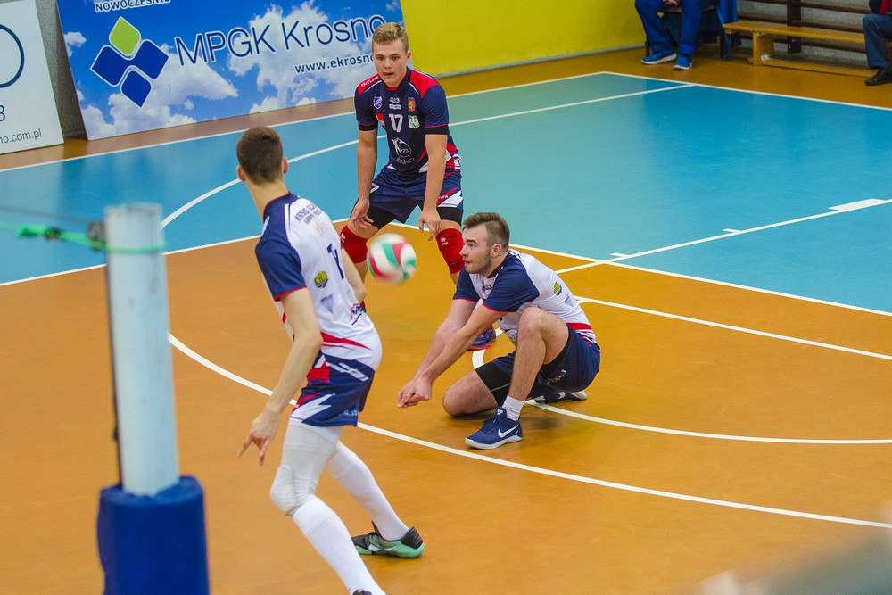 Krosno Glass Karpaty PWSZ vs Czarni Radom. Fot. Karol Słomka