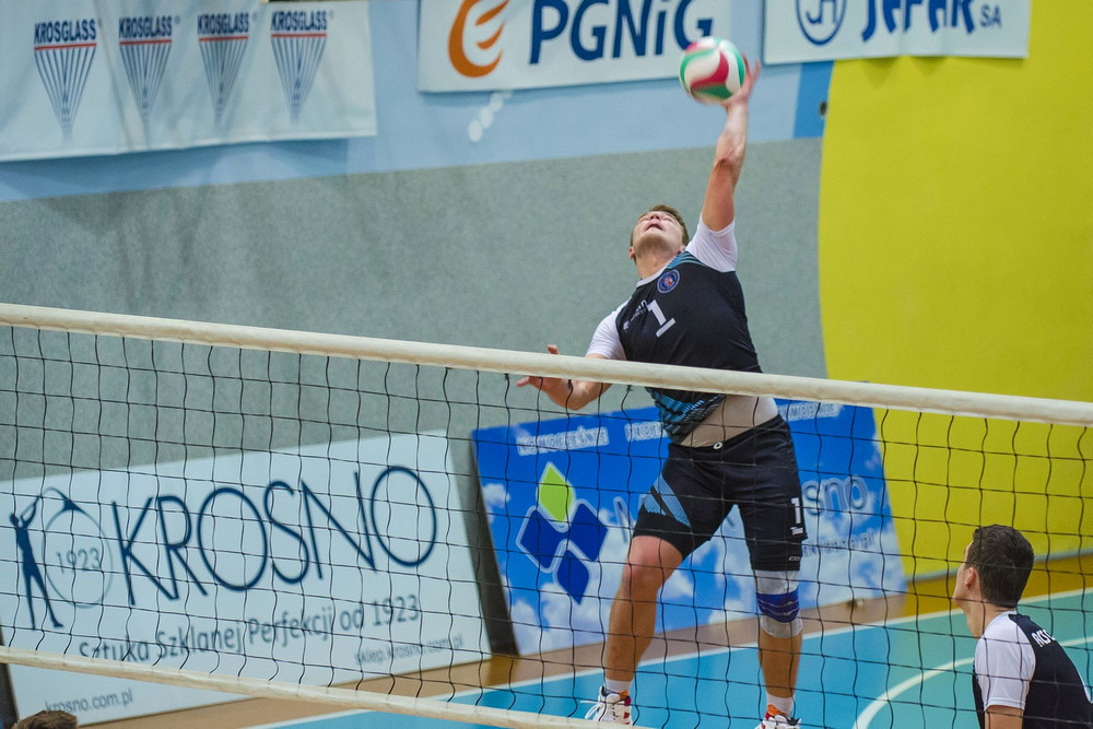 Krosno Glass Karpaty PWSZ vs Czarni Radom. Fot. Karol Słomka