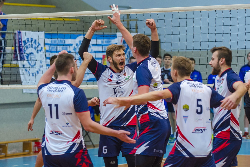 Krosno Glass Karpaty PWSZ vs Czarni Radom. Fot. Karol Słomka