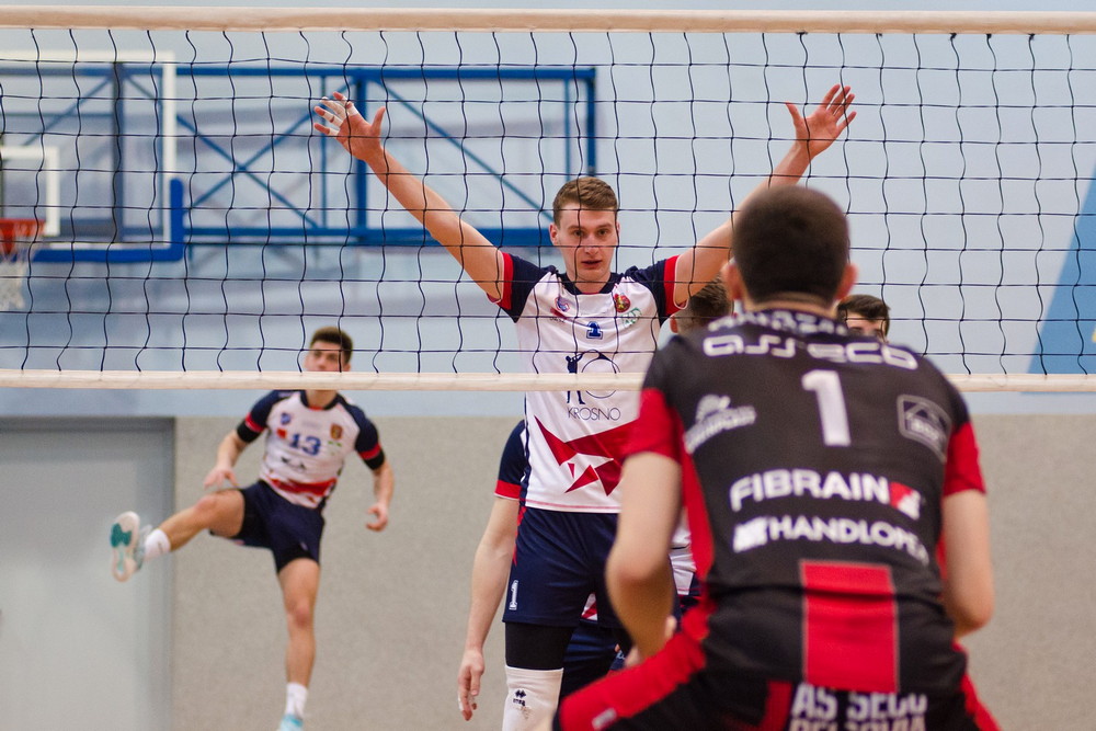Krosno Glass Karpaty PWSZ - AKS V LO Rzeszów. Fot. Tomasz Jerzak