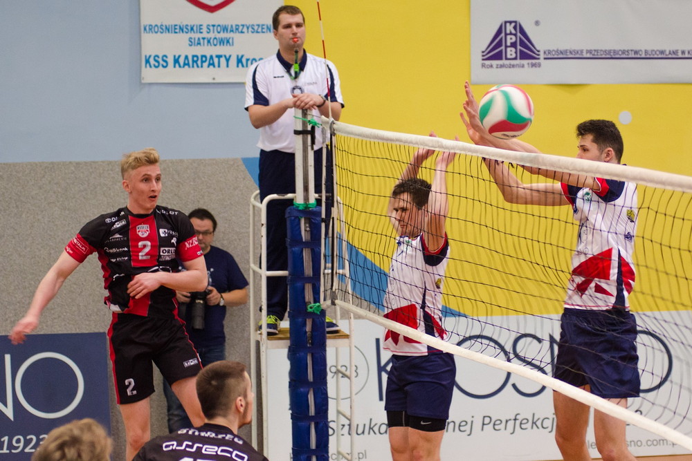 Krosno Glass Karpaty PWSZ - AKS V LO Rzeszów. Fot. Tomasz Jerzak