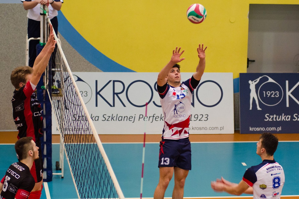 Krosno Glass Karpaty PWSZ - AKS V LO Rzeszów. Fot. Tomasz Jerzak