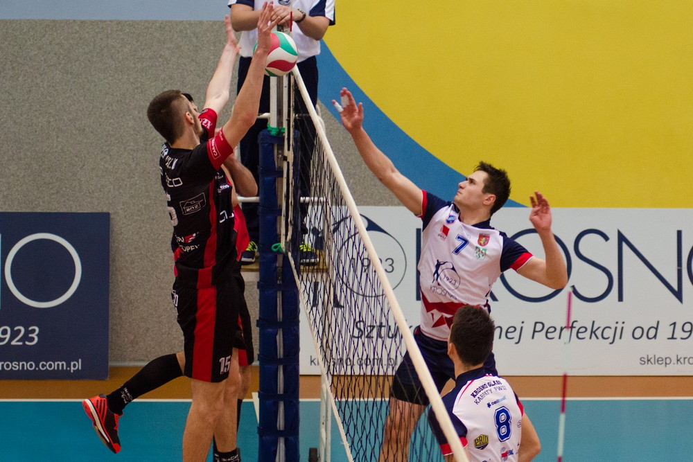 Krosno Glass Karpaty PWSZ - AKS V LO Rzeszów. Fot. Tomasz Jerzak