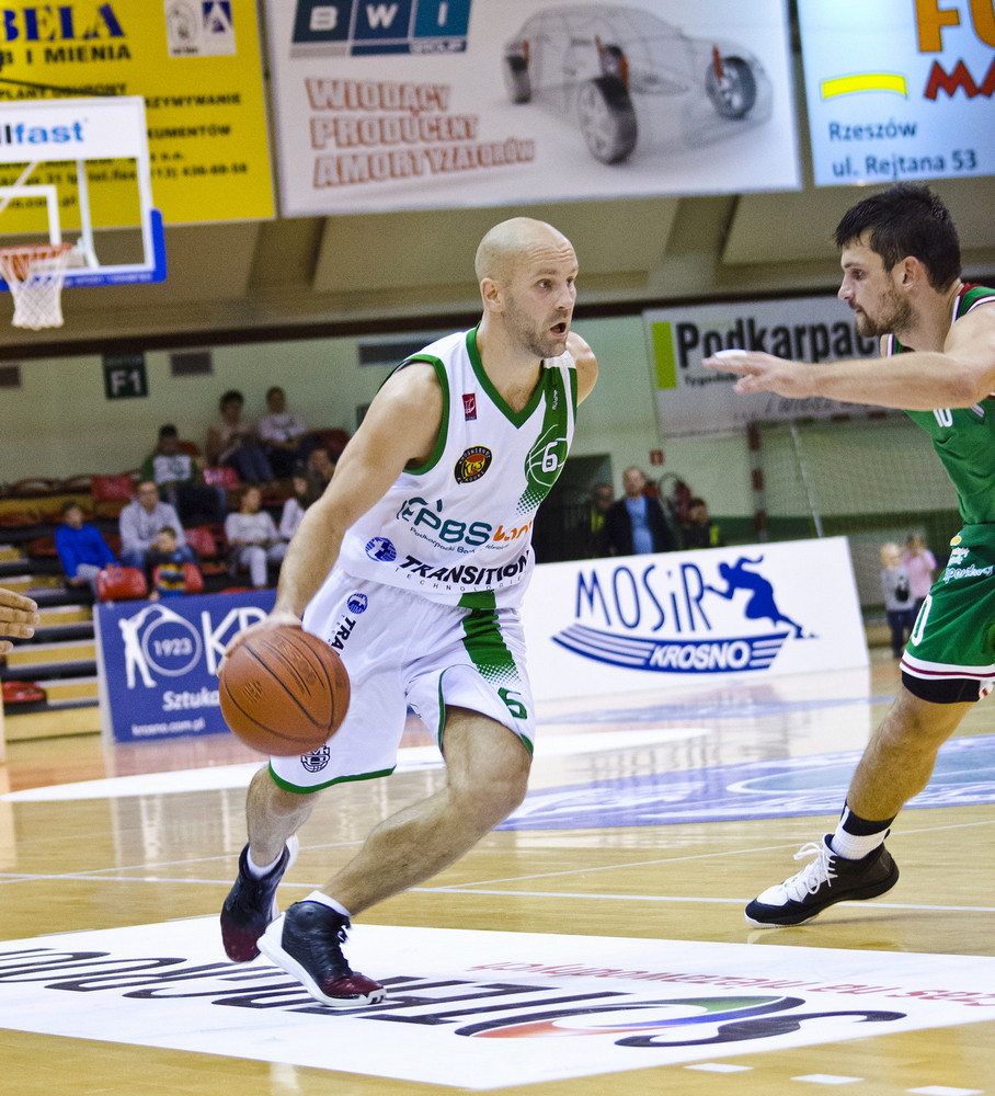 KOSZYKÓWKA: Miasto Szkła Krosno 62:52 Legia Warszawa. Fot. Karol Słomka