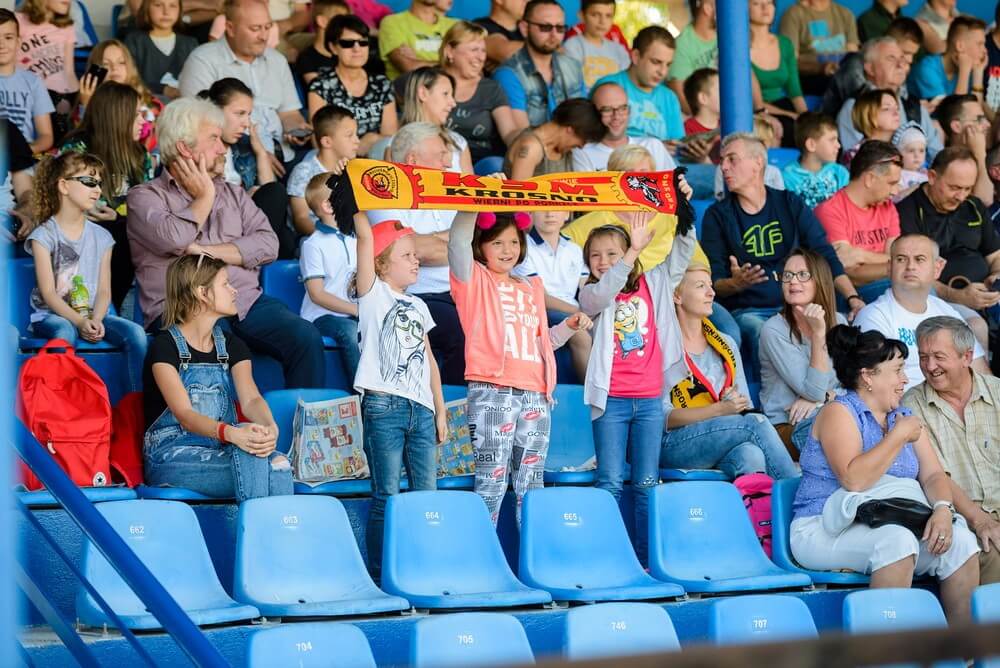 KSM Krosno - Naturalna Medycyna PSŻ Poznań. Fot. Łukasz Jaracz