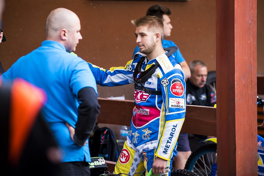 KSM Krosno - OK Kolejarz Opole. Fot. Karol Słomka