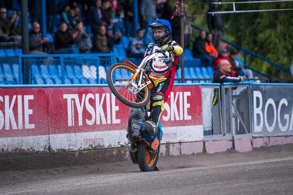 KSM Krosno - OK Kolejarz Opole. Fot. Karol Słomka