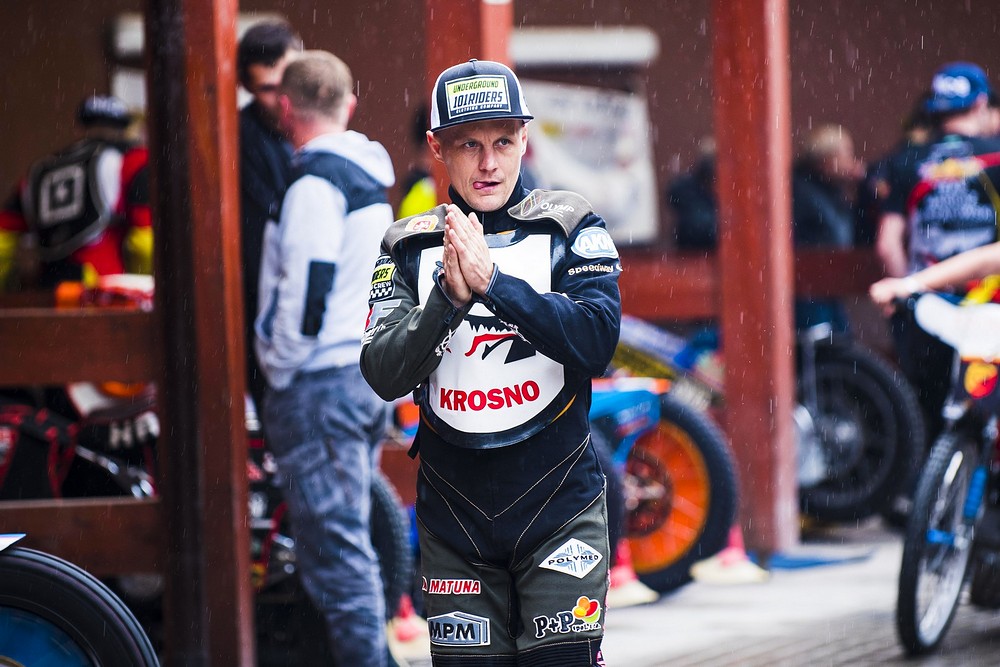 KSM Krosno - OK Kolejarz Opole. Fot. Karol Słomka