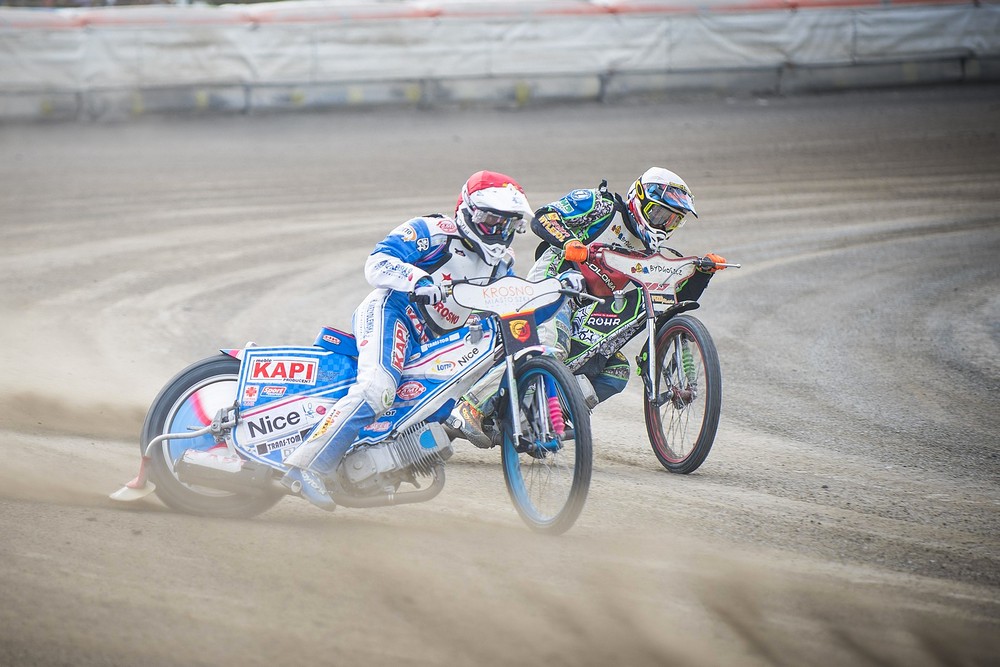 KSM Krosno - Polonia Bydgoszcz. Fot. Karol Słomka