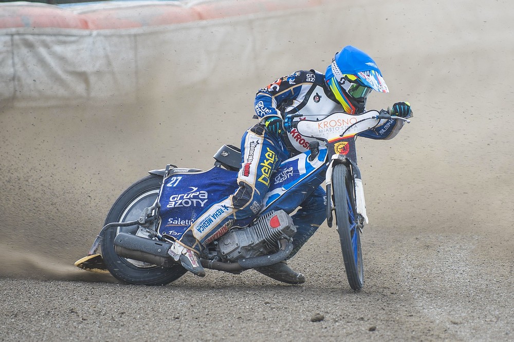 KSM Krosno - Polonia Bydgoszcz. Fot. Karol Słomka