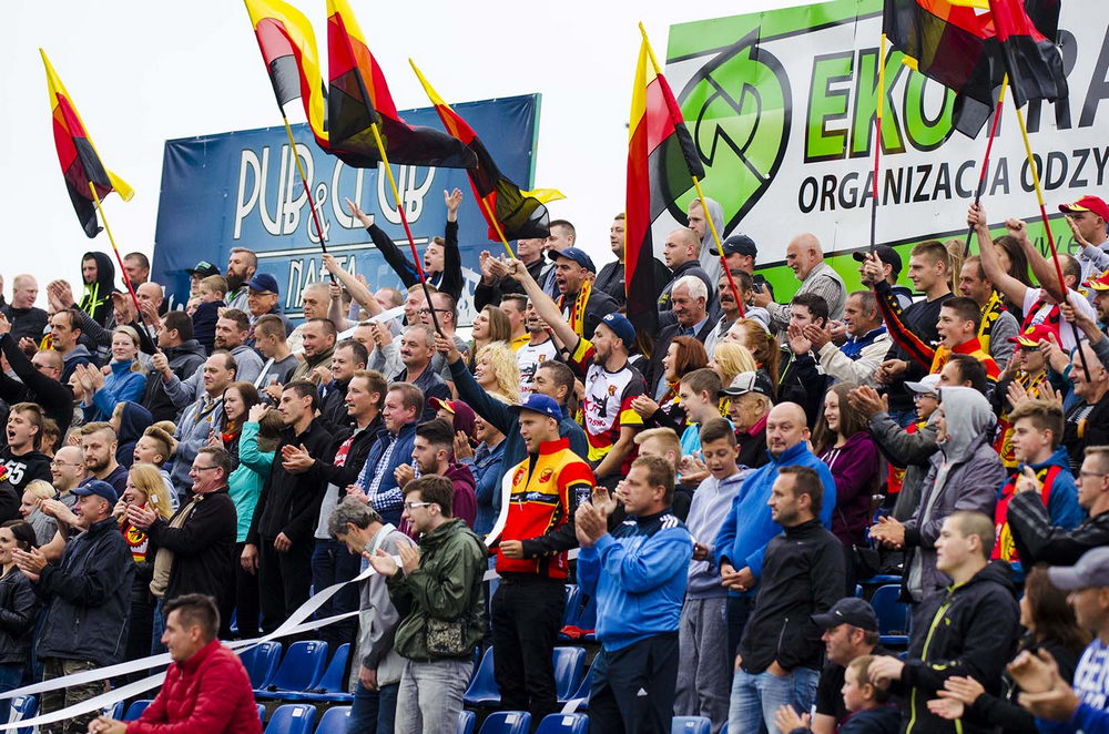 KSM Krosno vs Polonia Bydgoszcz. Fot. Karol Słomka