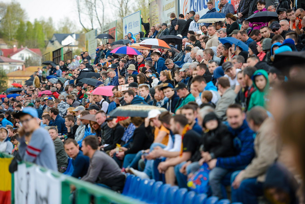 KSM Krosno - Polonia Piła. Fot. Łukasz Jaracz