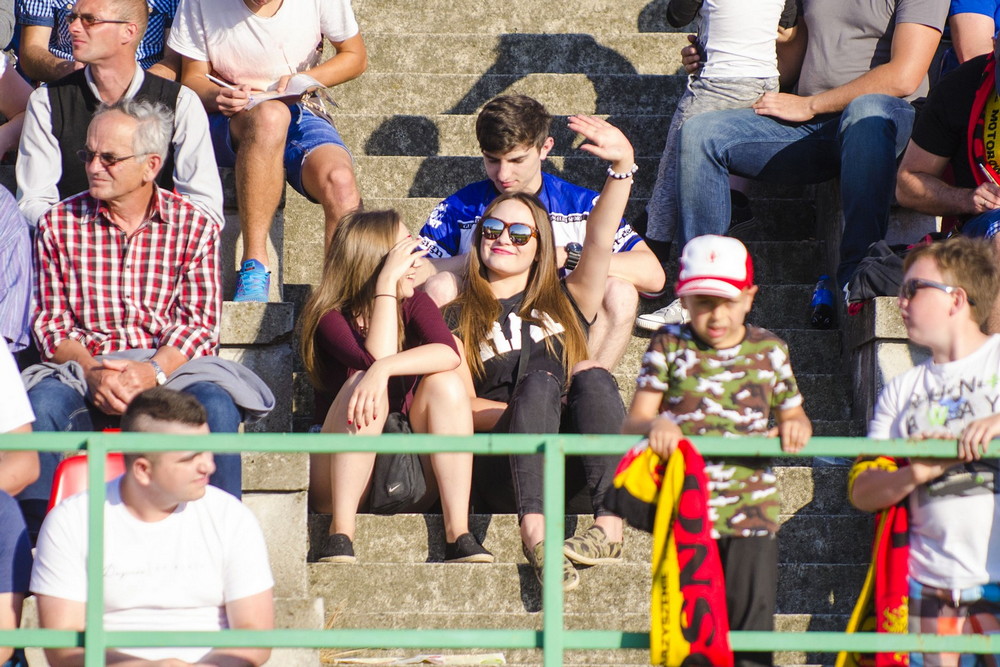 KSM Krosno - Stal-Met Kolejarza Opole. Fot. Karol Słomka