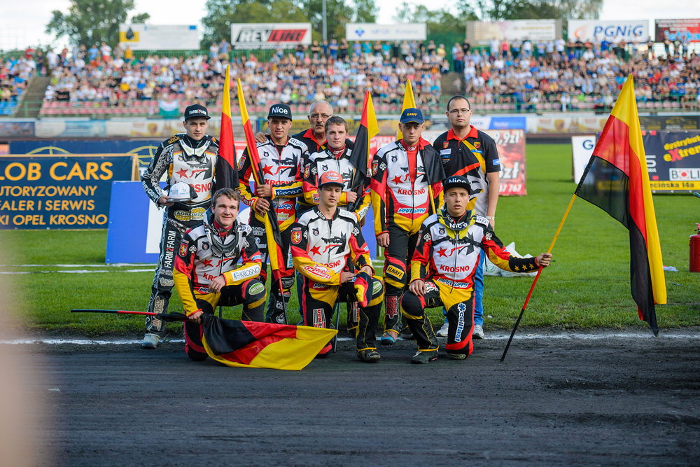 KSM Krosno - Włókniarz Częstochowa. Fot. Łukasz Jaracz