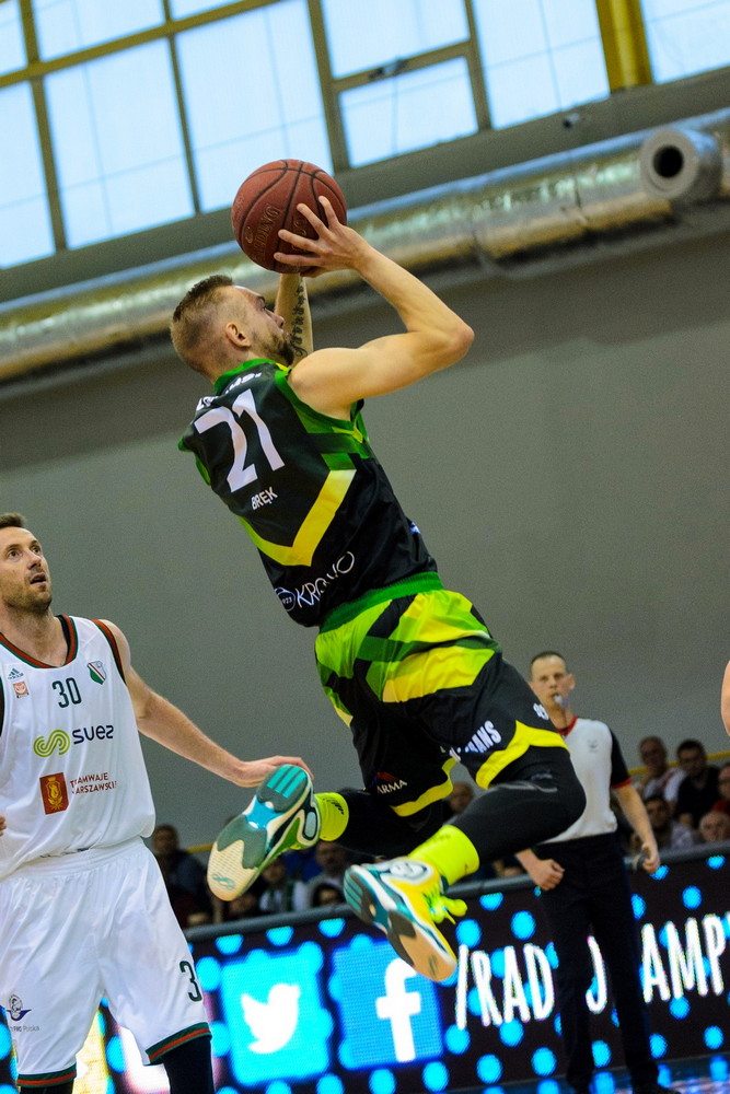 Legia Warszawa - Miasto Szkła Krosno. Fot. Karol Słomka