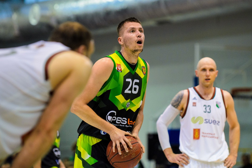 Legia Warszawa - Miasto Szkła Krosno. Fot. Karol Słomka