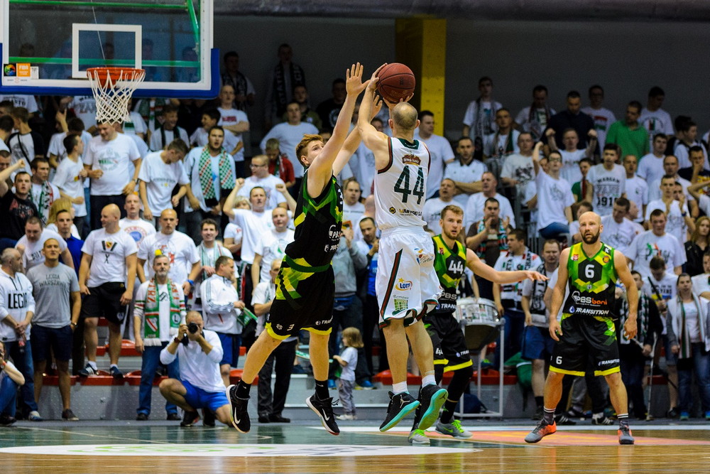 Legia Warszawa - Miasto Szkła Krosno. Fot. Karol Słomka