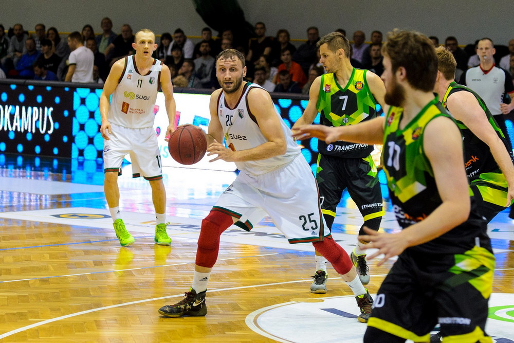 Legia Warszawa - Miasto Szkła Krosno. Fot. Karol Słomka