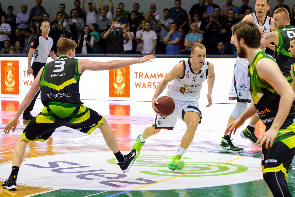 Legia Warszawa - Miasto Szkła Krosno. Fot. Karol Słomka