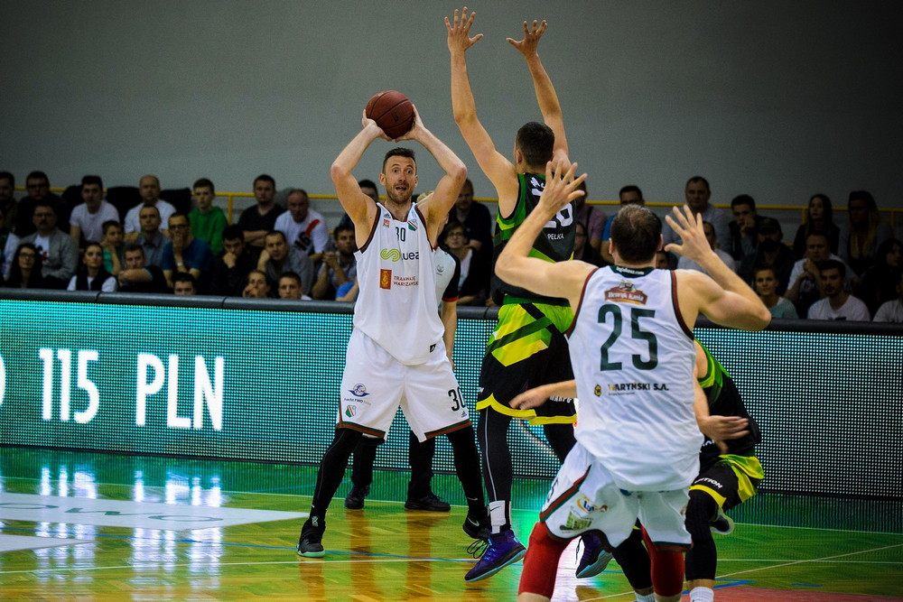 Legia Warszawa - Miasto Szkła Krosno. Fot. Karol Słomka