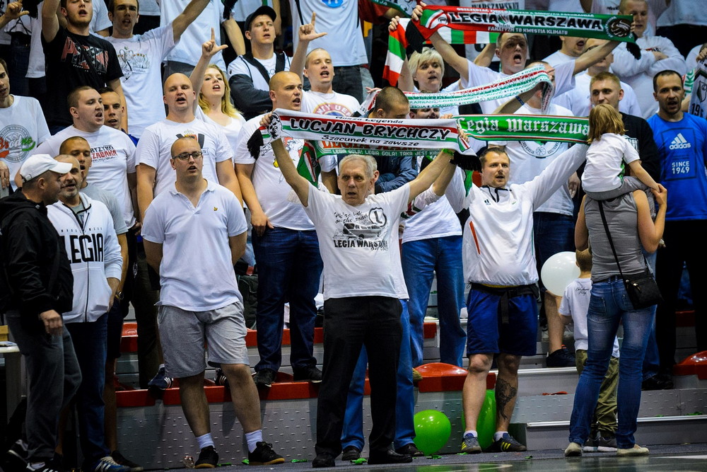 Legia Warszawa - Miasto Szkła Krosno. Fot. Karol Słomka