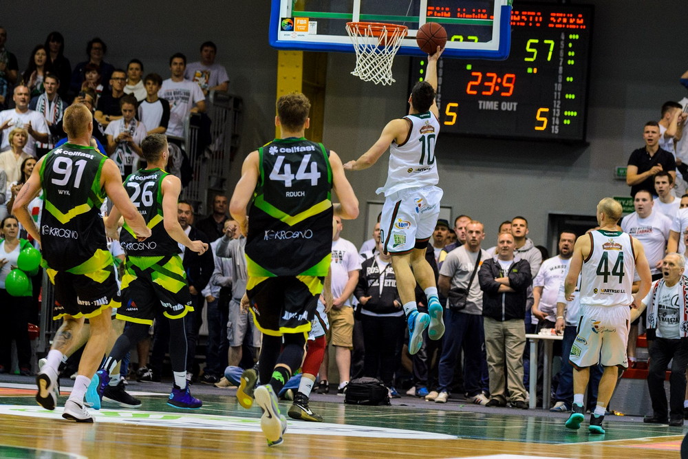 Legia Warszawa - Miasto Szkła Krosno. Fot. Karol Słomka