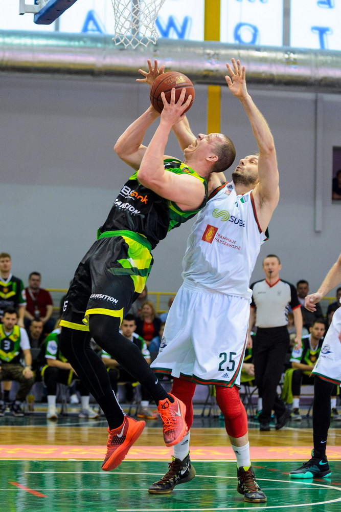 Legia Warszawa - Miasto Szkła Krosno. Fot. Karol Słomka