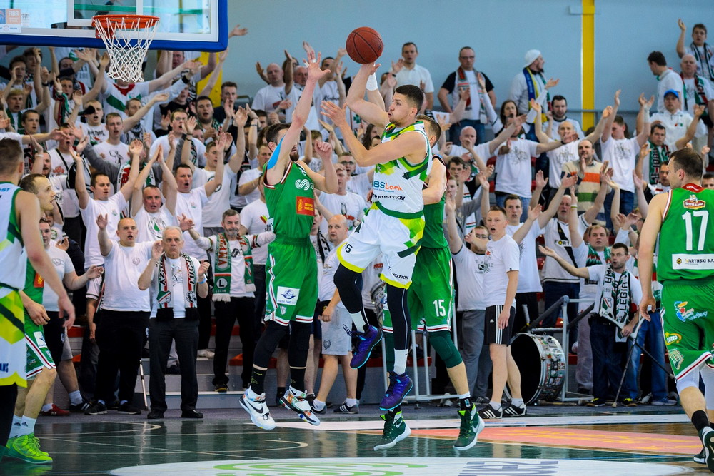 Legia Warszawa - Miasto Szkła Krosno. Fot. Karol Słomka