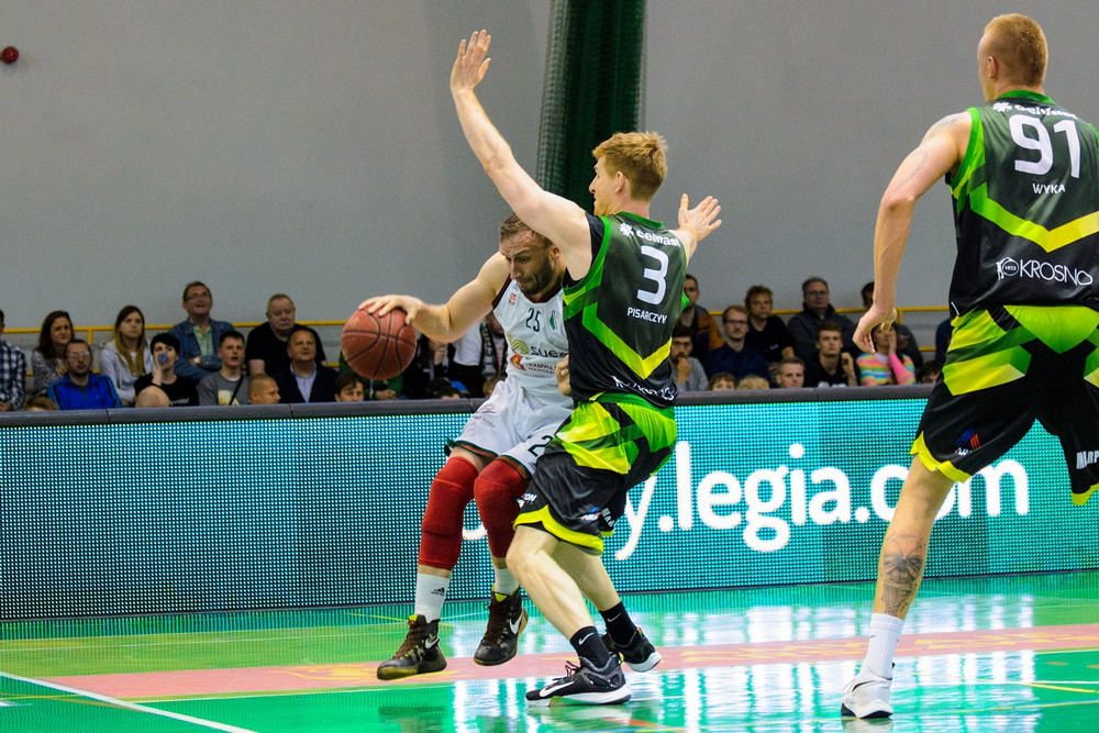 Legia Warszawa - Miasto Szkła Krosno. Fot. Karol Słomka
