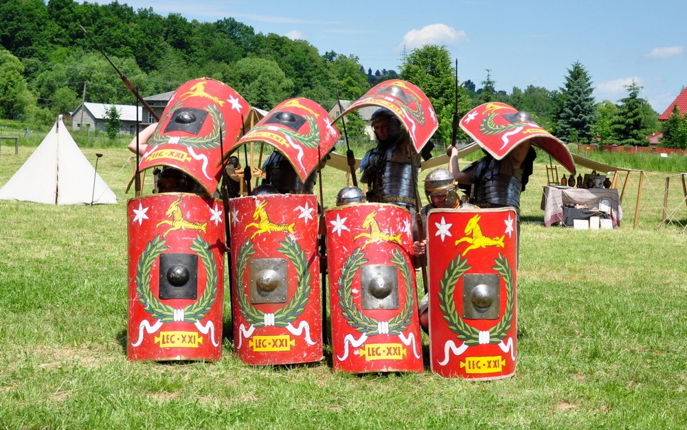 Rzymianie pod Troją. Fot. Piotr Dymiński