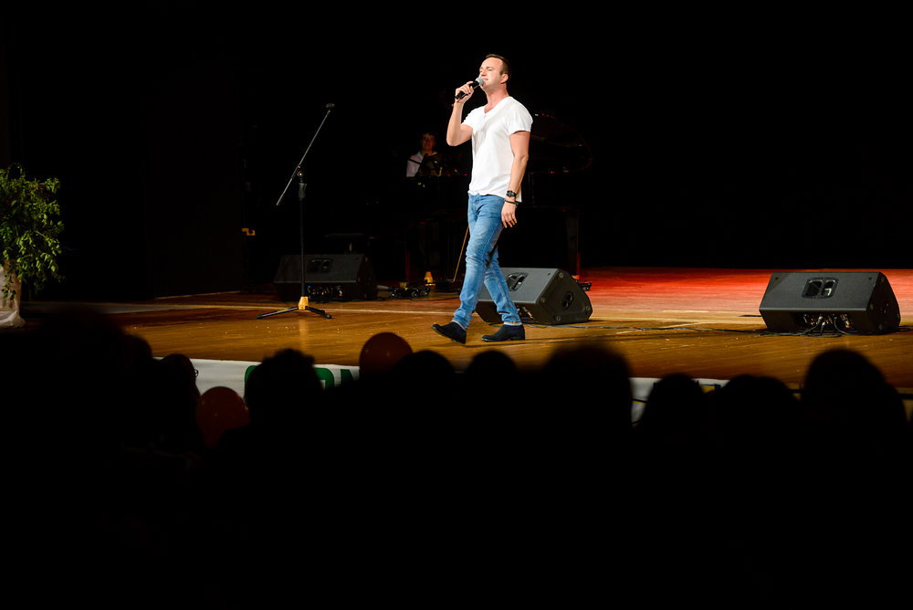 Mateusz Mijal i Liber zagrali w Krośnie. Fot. Łukasz Jaracz