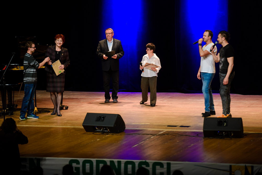 Mateusz Mijal i Liber zagrali w Krośnie. Fot. Łukasz Jaracz