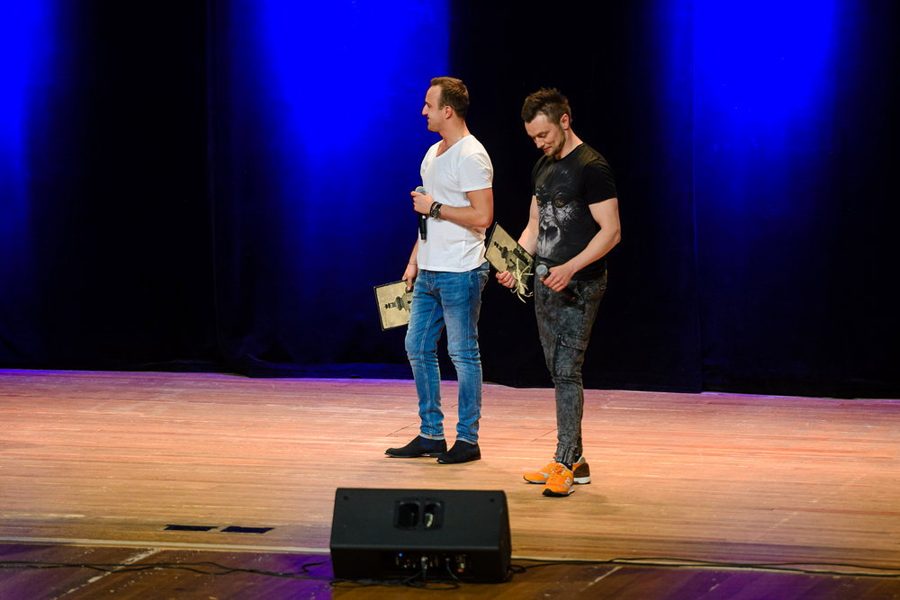 Mateusz Mijal i Liber zagrali w Krośnie. Fot. Łukasz Jaracz