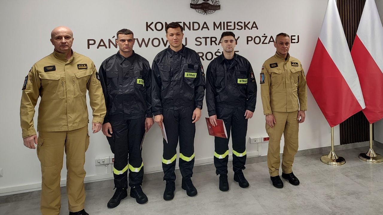 Nowe twarze w krośnieńskiej straży pożarnej