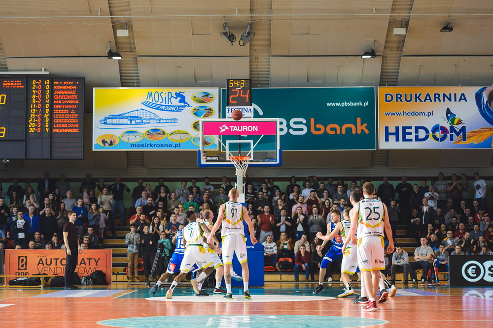 Miasto Szkła Krosno - Anwil Włocławek. Fot. Łukasz Jaracz