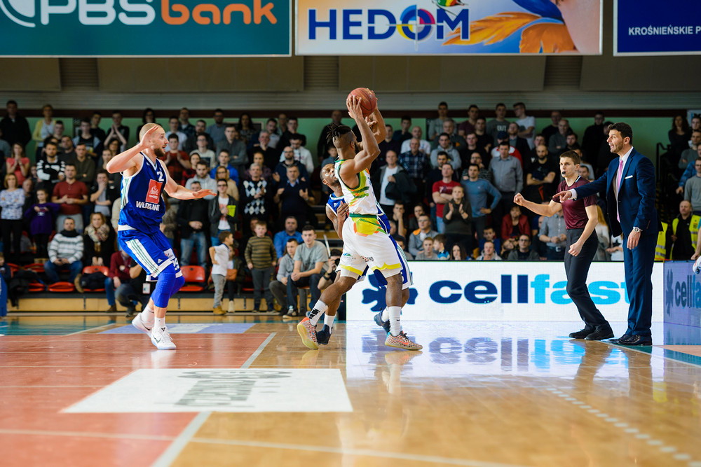 Miasto Szkła Krosno - Anwil Włocławek. Fot. Łukasz Jaracz