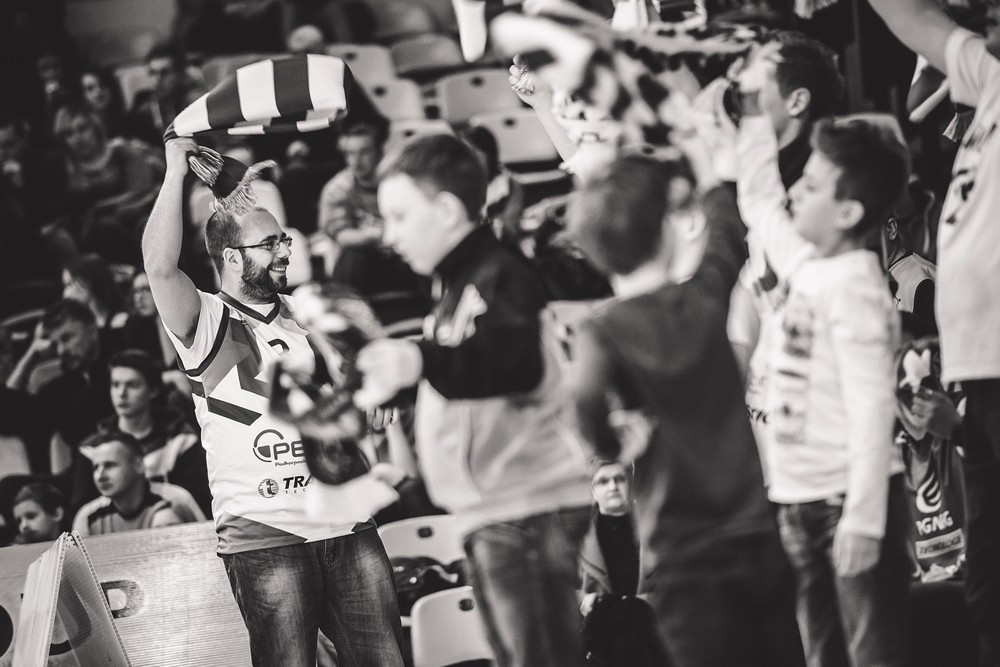 Miasto Szkła Krosno - Exact Systems Śląsk Wrocław. Fot. Łukasz Jaracz