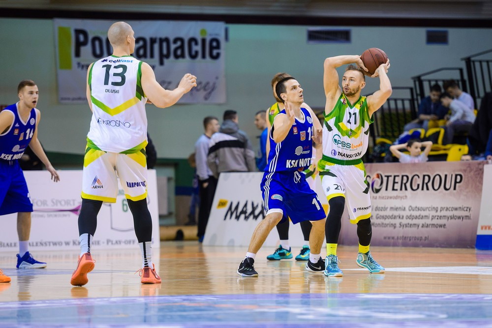 Miasto Szkła Krosno - KSK Noteć Inowrocław. Fot. Łukasz Jaracz