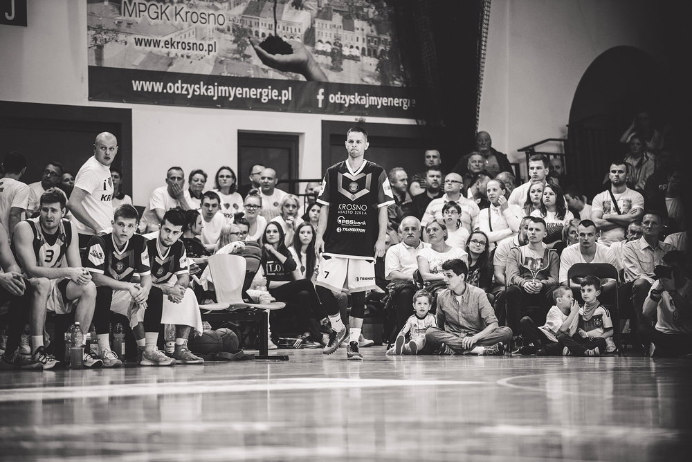 Miasto Szkła Krosno - Legia Warszawa 88:78. Fot. Łukasz Jaracz