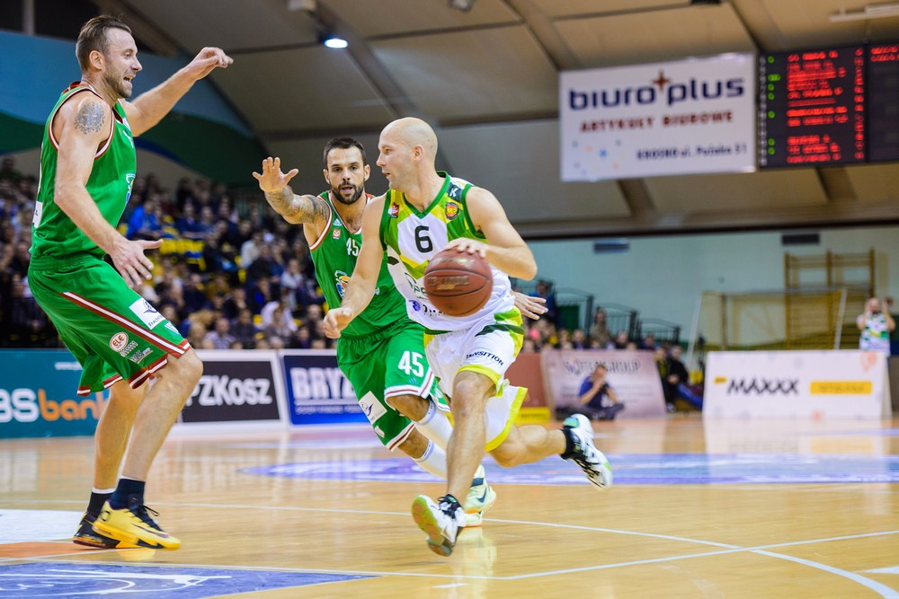 Miasto Szkła Krosno 88:73 Legia Warszawa. Fot. Łukasz Jaracz