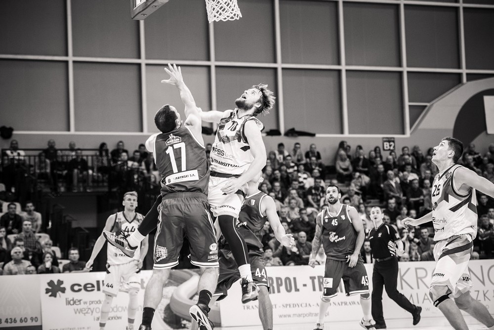 Miasto Szkła Krosno 88:73 Legia Warszawa. Fot. Łukasz Jaracz