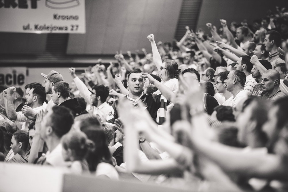 Miasto Szkła Krosno - Legia Warszawa 88:78. Fot. Łukasz Jaracz