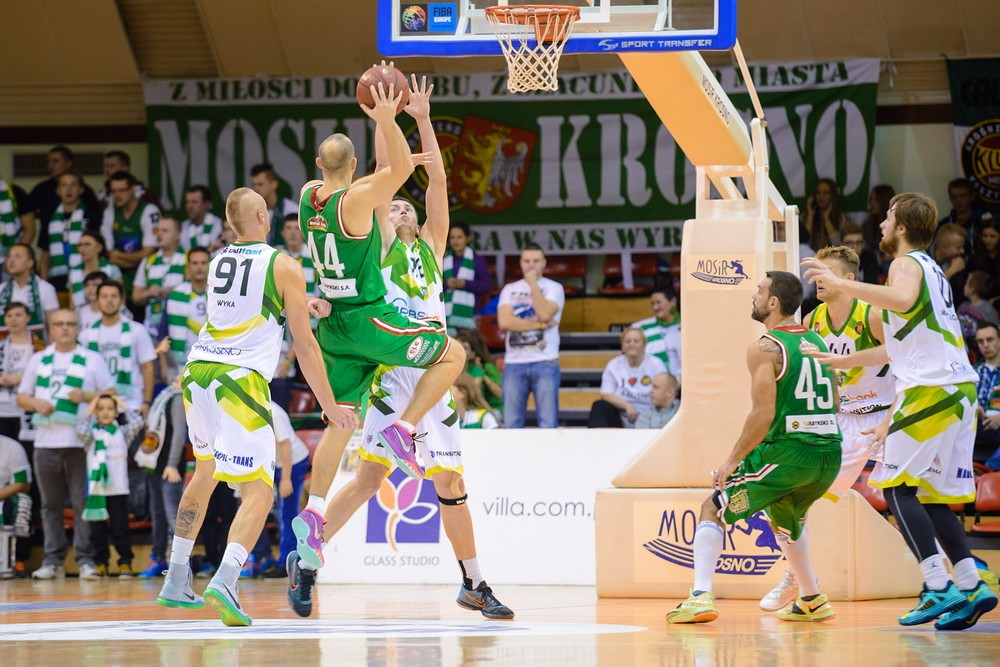 Miasto Szkła Krosno 88:73 Legia Warszawa. Fot. Łukasz Jaracz