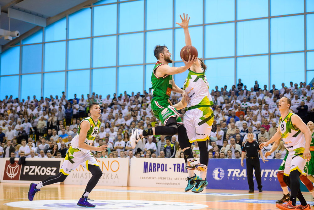 Miasto Szkła Krosno - Legia Warszawa 88:78. Fot. Łukasz Jaracz