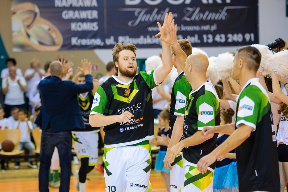 Miasto Szkła Krosno - Legia Warszawa 88:78. Fot. Łukasz Jaracz