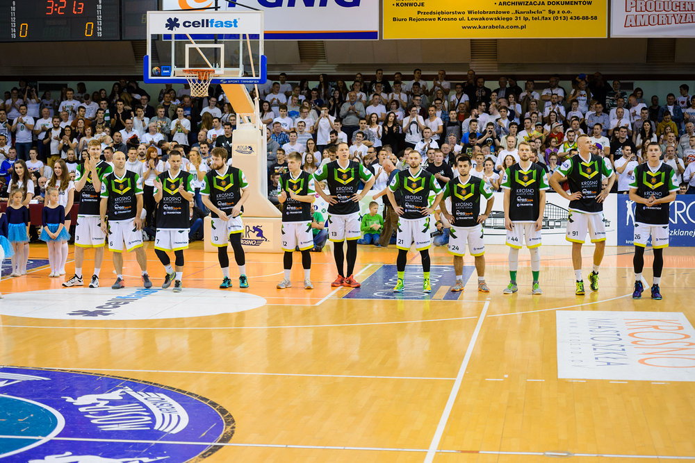 Miasto Szkła Krosno - Legia Warszawa 88:78. Fot. Łukasz Jaracz