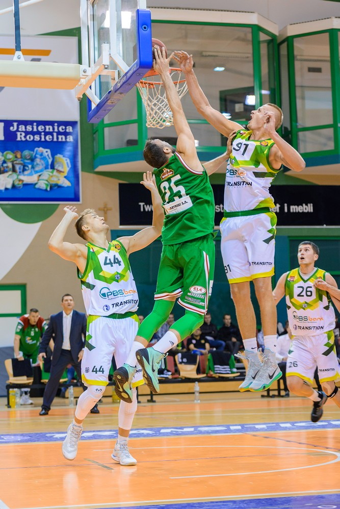 Miasto Szkła Krosno 88:73 Legia Warszawa. Fot. Łukasz Jaracz