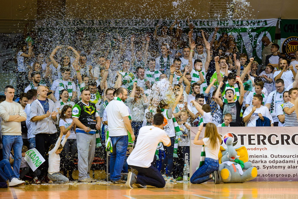 Miasto Szkła Krosno - Legia Warszawa 88:78. Fot. Łukasz Jaracz