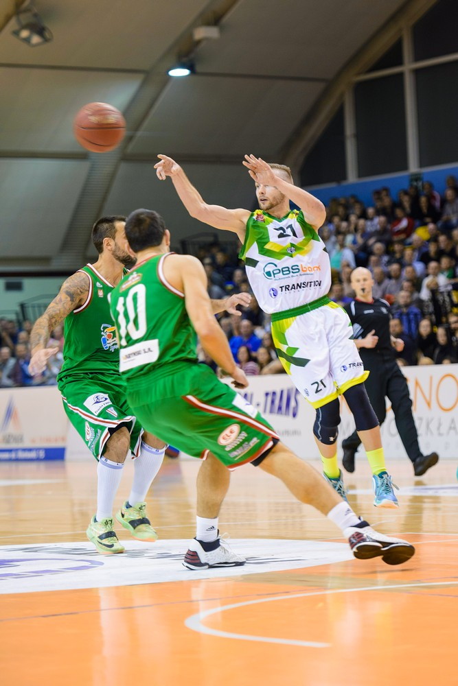 Miasto Szkła Krosno 88:73 Legia Warszawa. Fot. Łukasz Jaracz